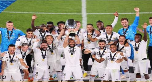 اللقب الـ100 يقترب.. حقائق وأرقام تاريخية من تتويج ريال مدريد بالسوبر الأوروبي
